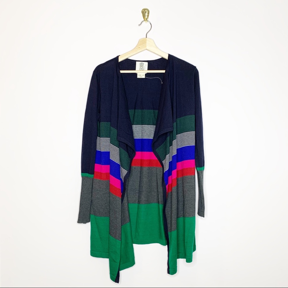 Anthropologie Lili’s Closet Junie Striped Cardigan